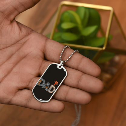Father gift retirement personalized custom necklace fine jewelry