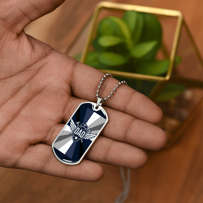 Father gift retirement personalized custom necklace fine jewelry