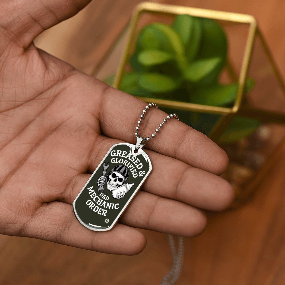 Father gift retirement custom personalized necklace fine jewelry