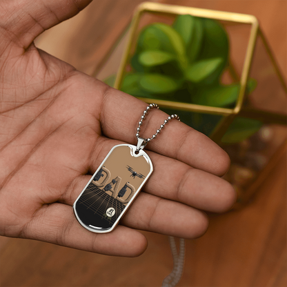 Father gift retirement custom personalized necklace fine jewelry