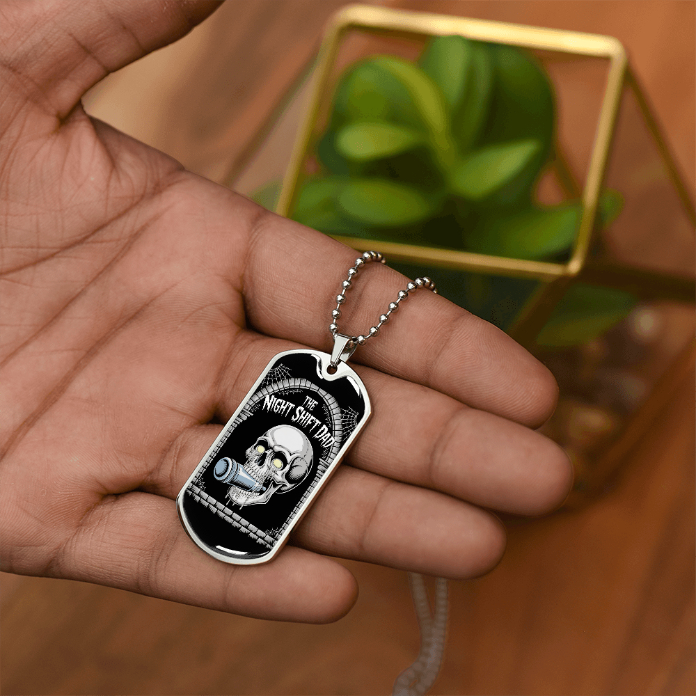 Father gift retirement personalized custom necklace fine jewelry