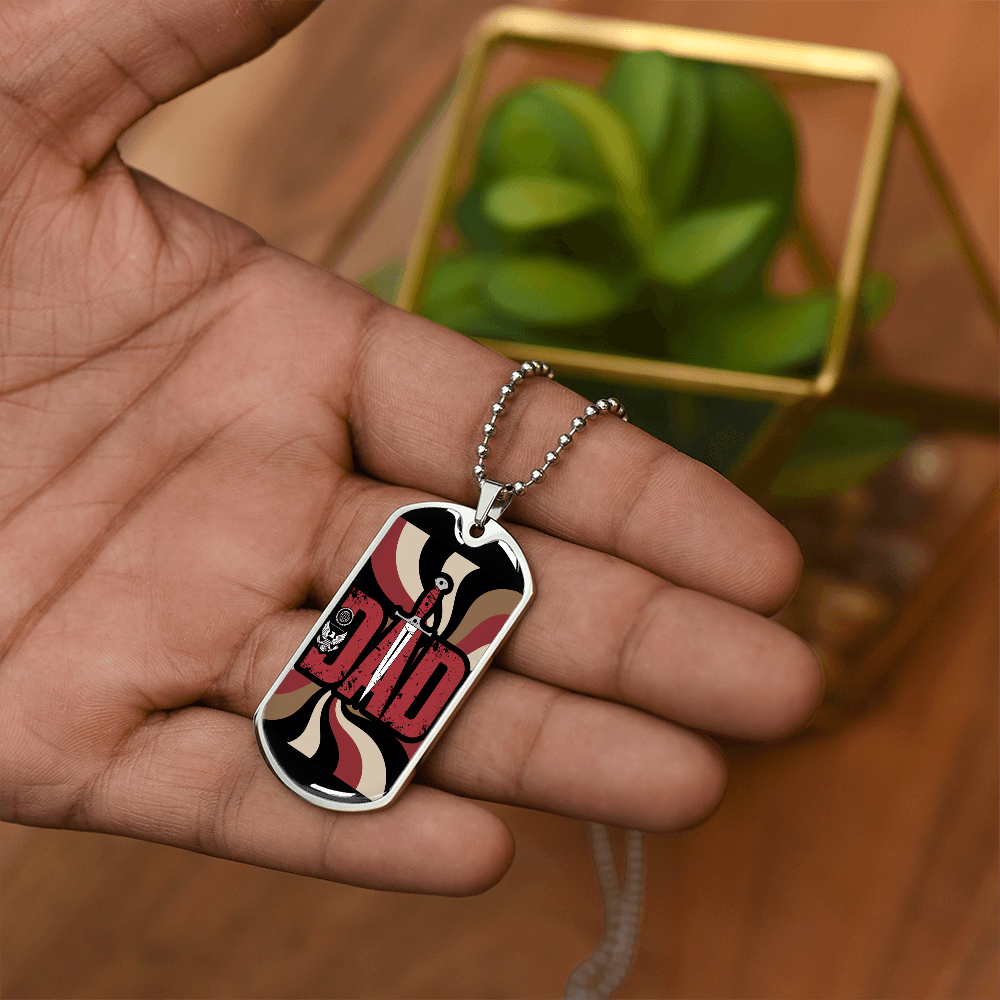 Father gift retirement personalized custom necklace fine jewelry