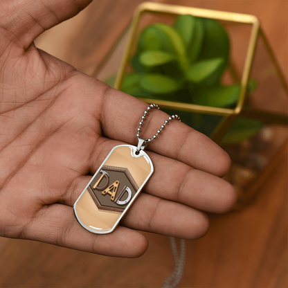 Father gift retirement personalized custom necklace fine jewelry