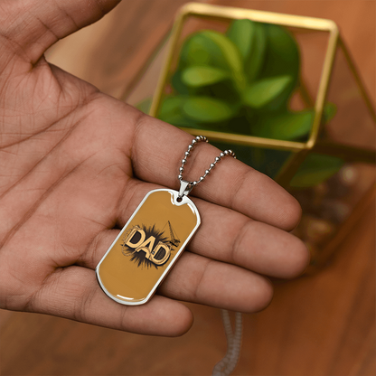 Dad gift retirement personalized coustum necklace