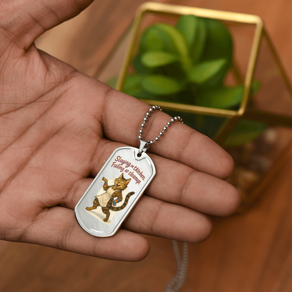 Pride Necklace Custom Name| Dog Tag Chain | Custom Dog Tag
