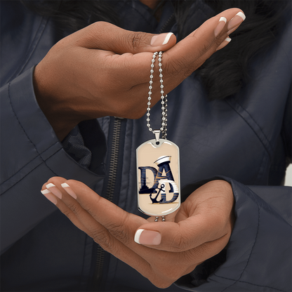 Father gift retirement personalized custom necklace fine jewelry