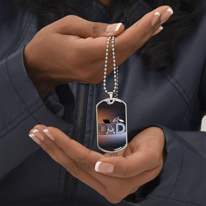 Father gift retirement custom personalized necklace fine jewelry