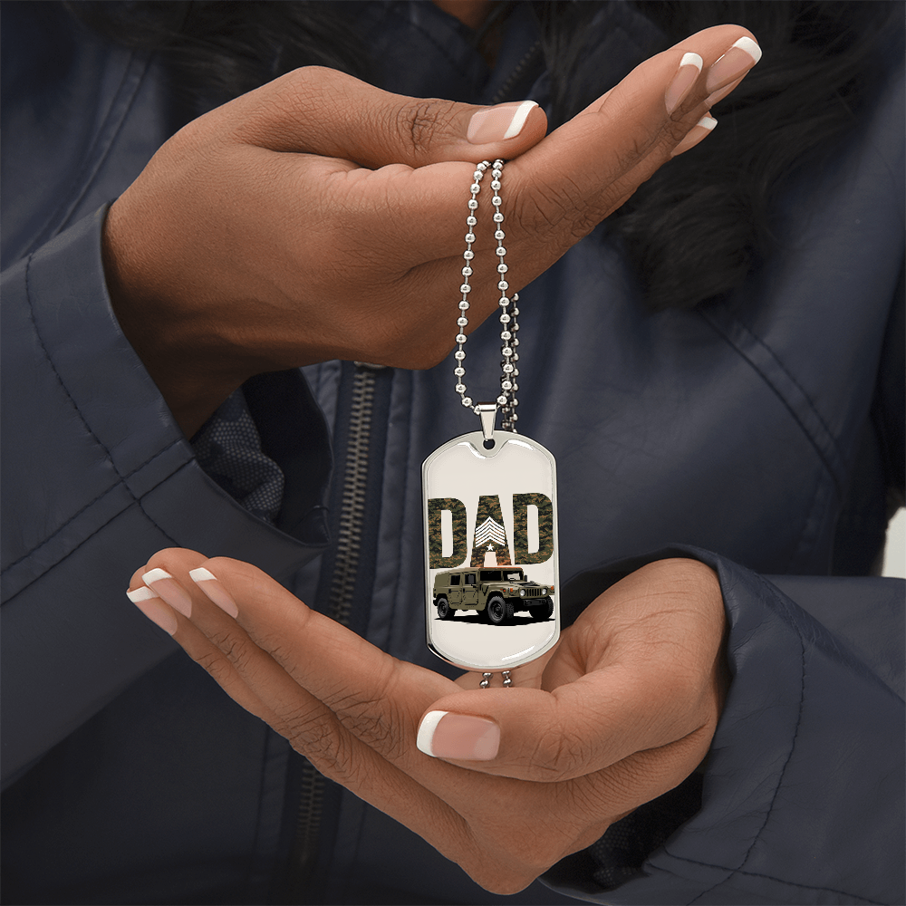 Father gift retirement custom personalized necklace fine jewelry