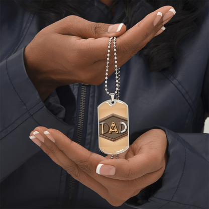 Father gift retirement personalized custom necklace fine jewelry