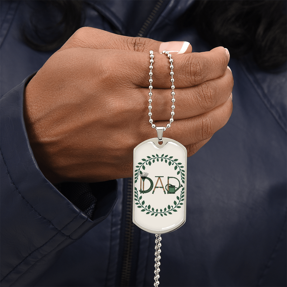 Father gif retirement personalized custom necklace fine jewelry