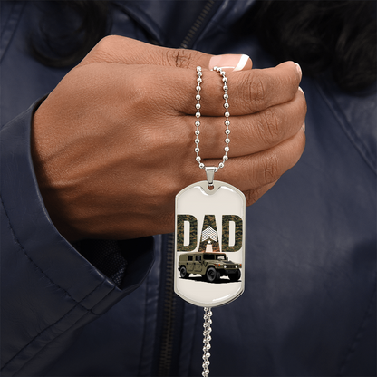 Father gift retirement custom personalized necklace fine jewelry