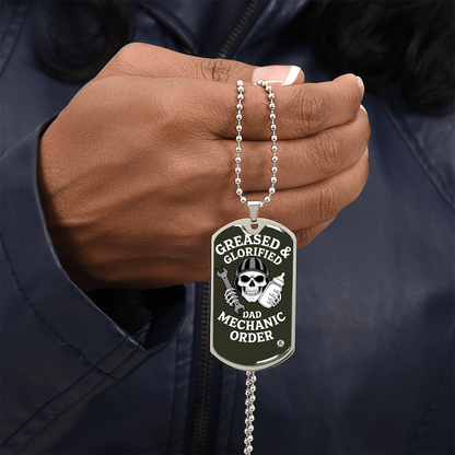 Father gift retirement custom personalized necklace fine jewelry