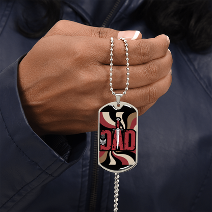 Father gift retirement personalized custom necklace fine jewelry