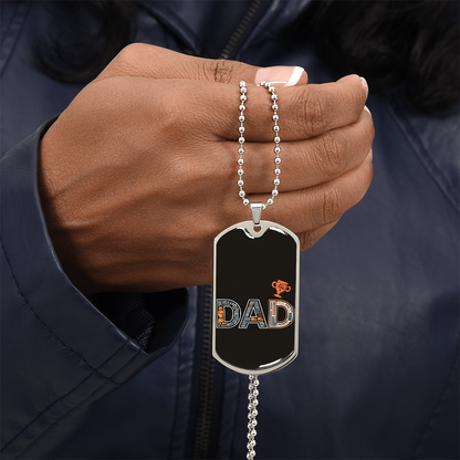 Father gift retirement personalized custom necklace fine jewelry