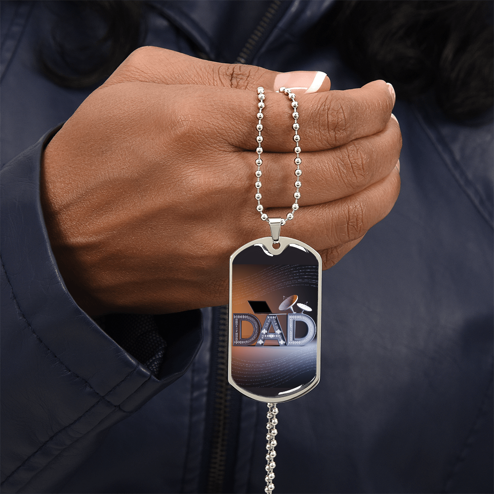 Father gift retirement custom personalized necklace fine jewelry