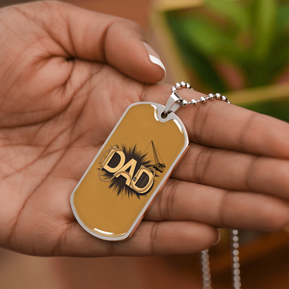 Dad gift retirement personalized coustum necklace