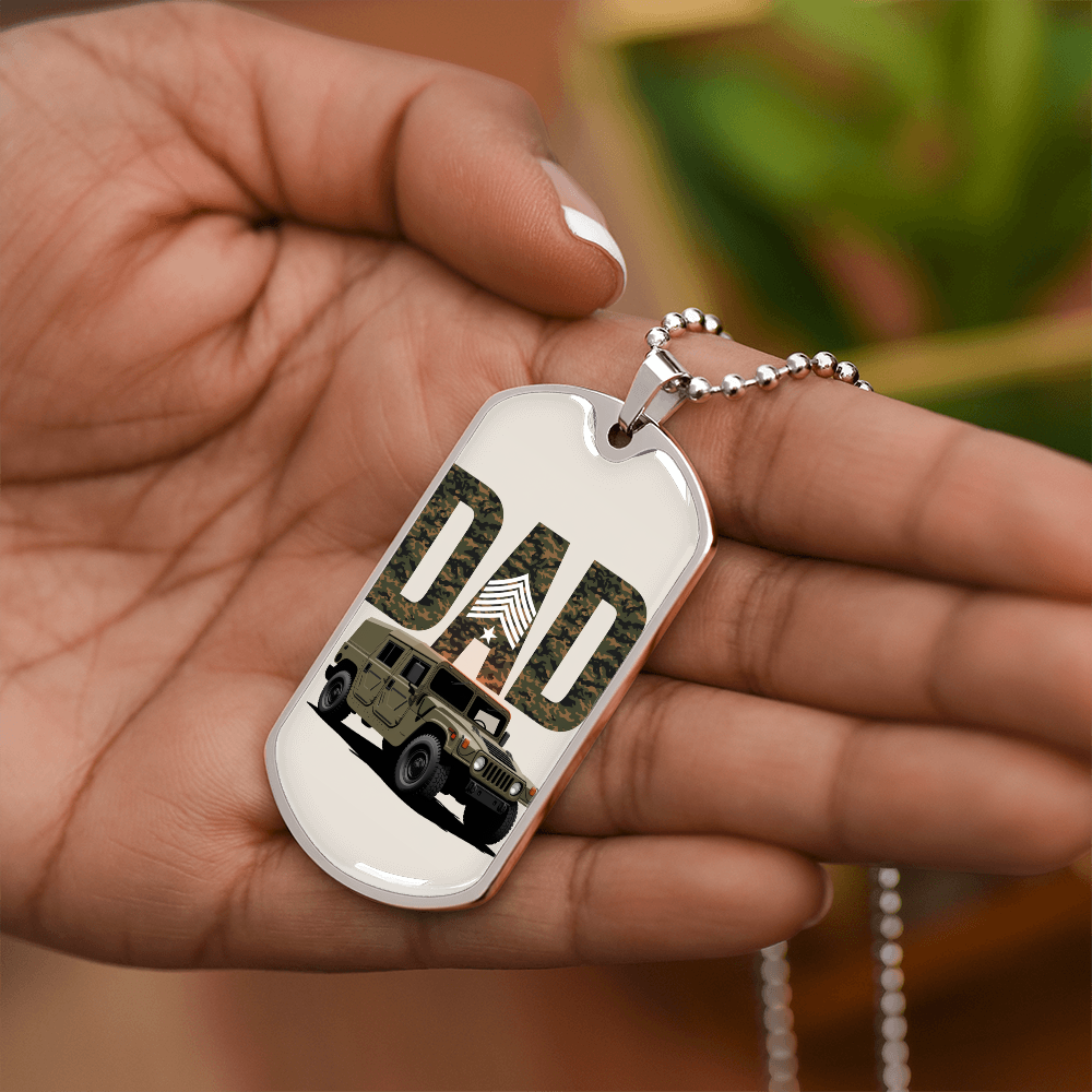Father gift retirement custom personalized necklace fine jewelry