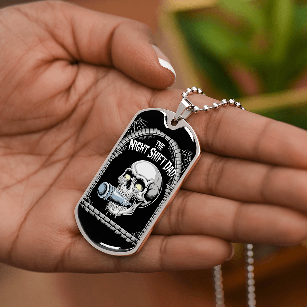 Father gift retirement personalized custom necklace fine jewelry