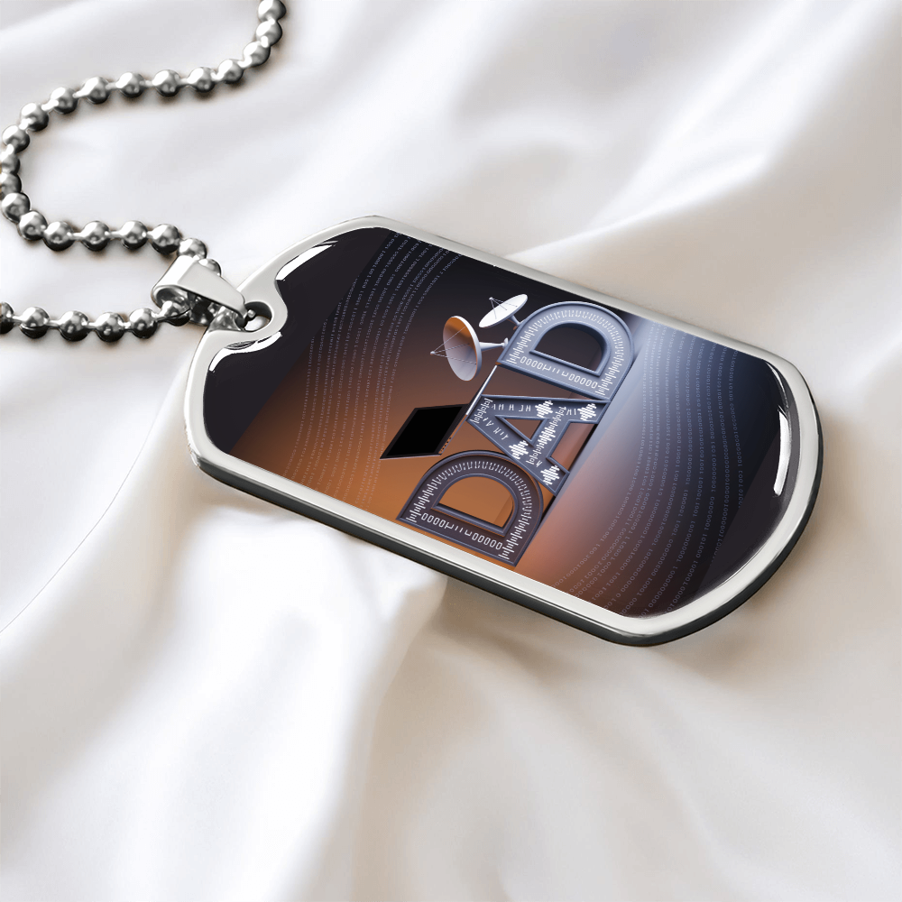 Father gift retirement custom personalized necklace fine jewelry
