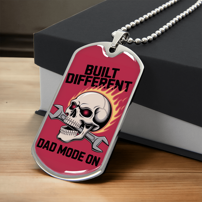 Father gift retirement personalized tag custom necklace fine jewelry