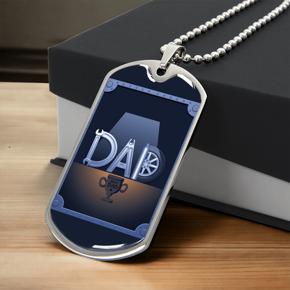 Father gift retirement custom personalized necklace fine jewelry