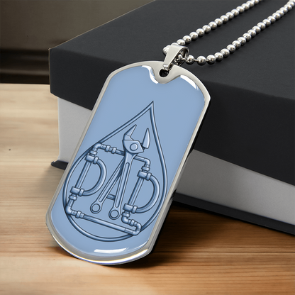 Father gift retirement personalized custom necklace fine jewelry