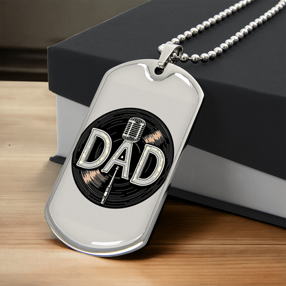 Father gift retirement custom personalized necklace fine jewelry