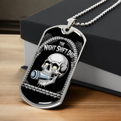 Father gift retirement personalized custom necklace fine jewelry