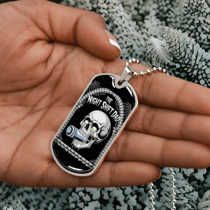 Father gift retirement personalized custom necklace fine jewelry