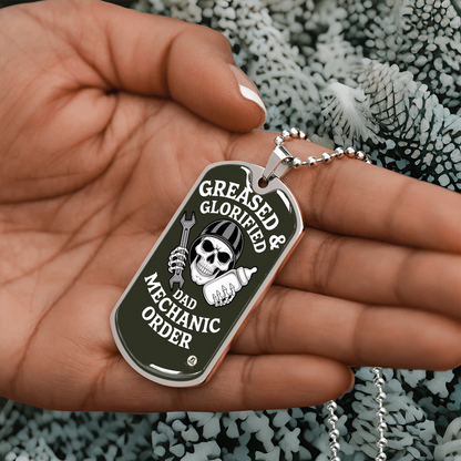 Father gift retirement custom personalized necklace fine jewelry