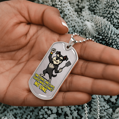 Pride Necklace Custom Name| Dog Tag Chain | Custom Dog Tag