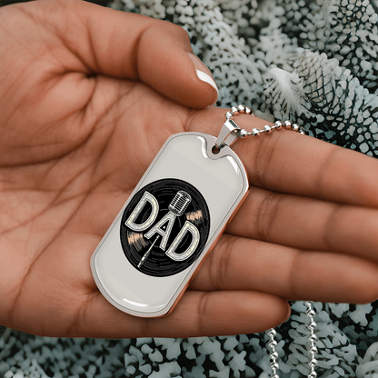Father gift retirement custom personalized necklace fine jewelry