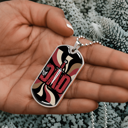 Father gift retirement personalized custom necklace fine jewelry