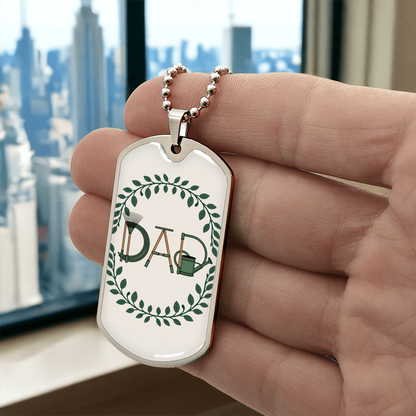 Father gif retirement personalized custom necklace fine jewelry
