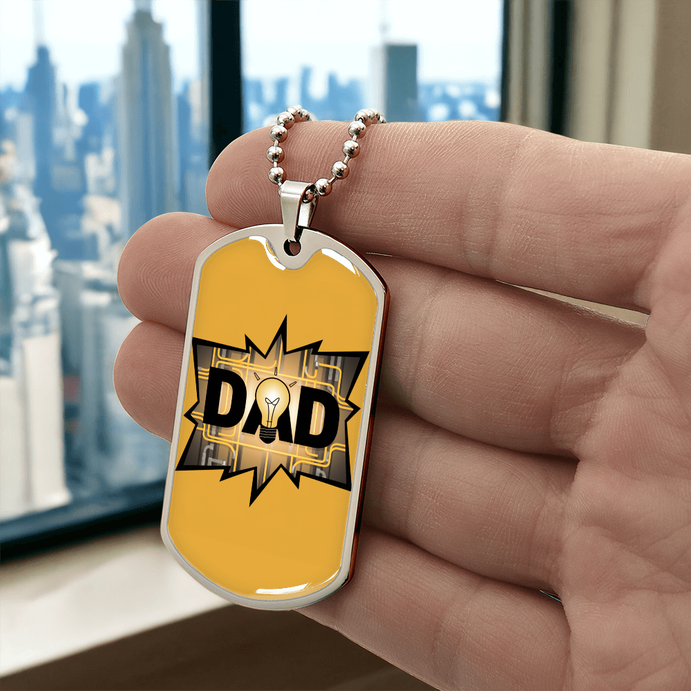 Father's Day Gift Custom Name Necklace | Personalized Necklace