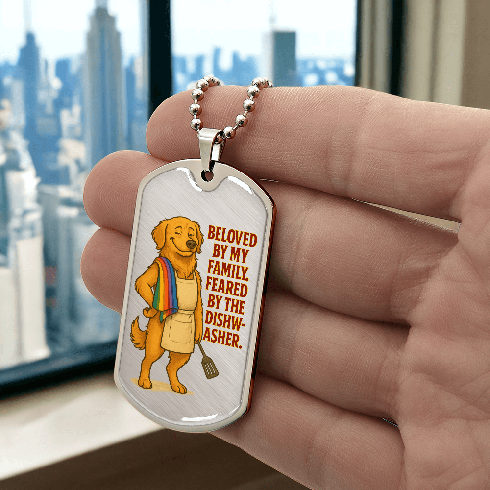 Pride custom tag LGBTQ fine jewelry personalized
