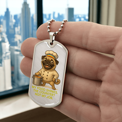 Pride Necklace Custom Name| Dog Tag Chain | Custom Dog Tag