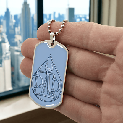 Father gift retirement personalized custom necklace fine jewelry