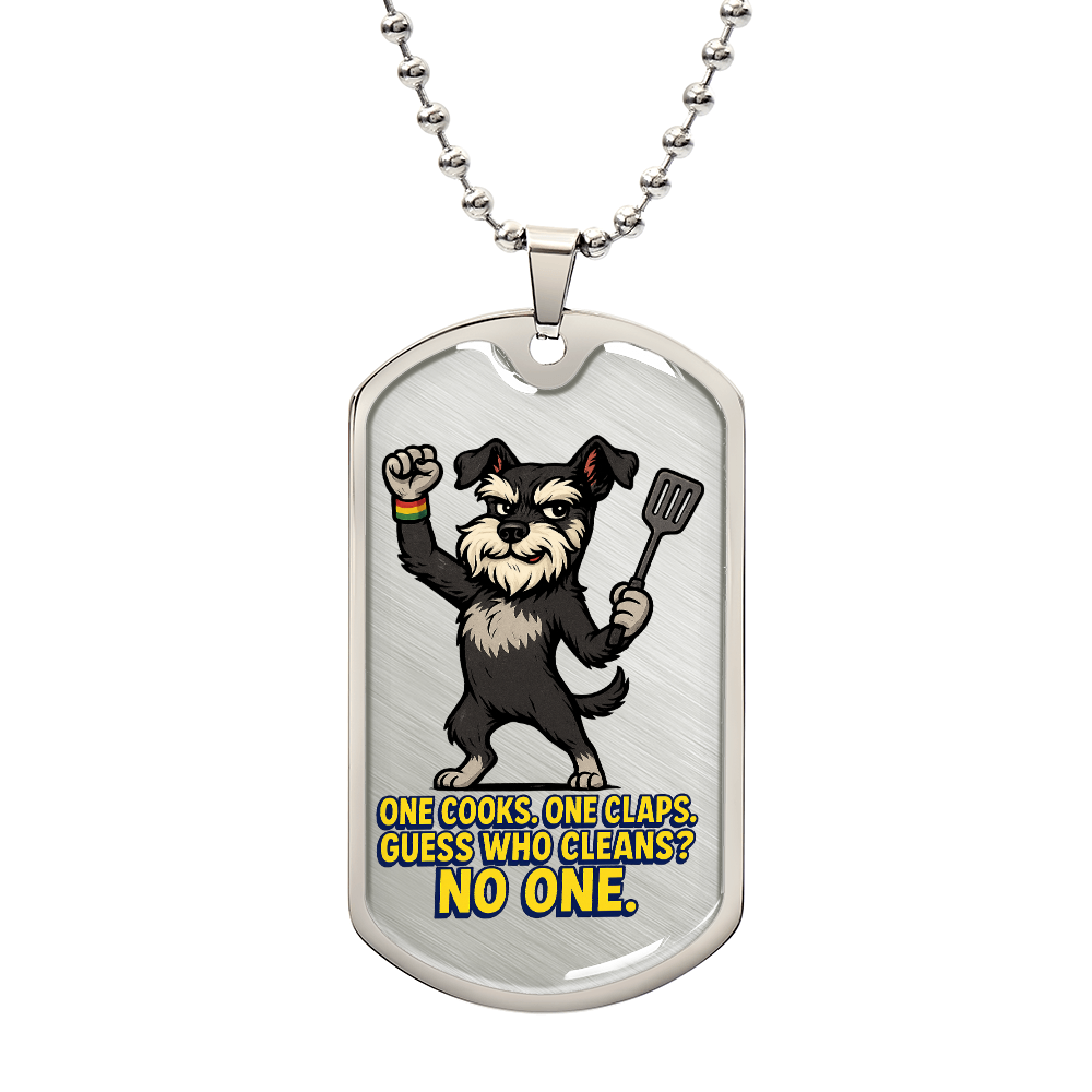 Pride Necklace Custom Name| Dog Tag Chain | Custom Dog Tag