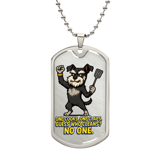 Pride Necklace Custom Name| Dog Tag Chain | Custom Dog Tag
