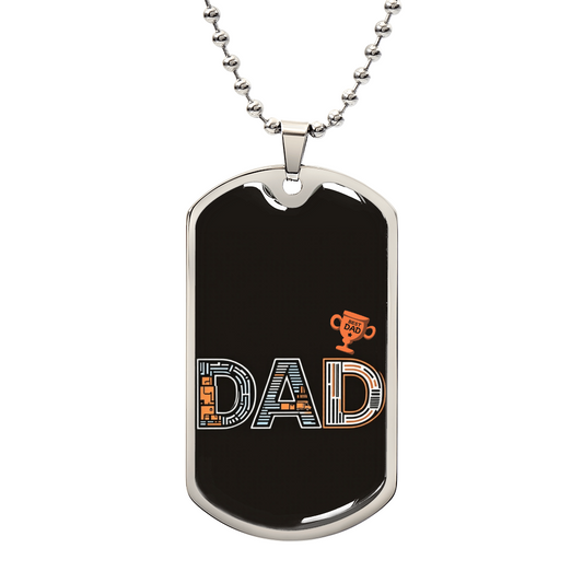 Father gift retirement personalized custom necklace fine jewelry