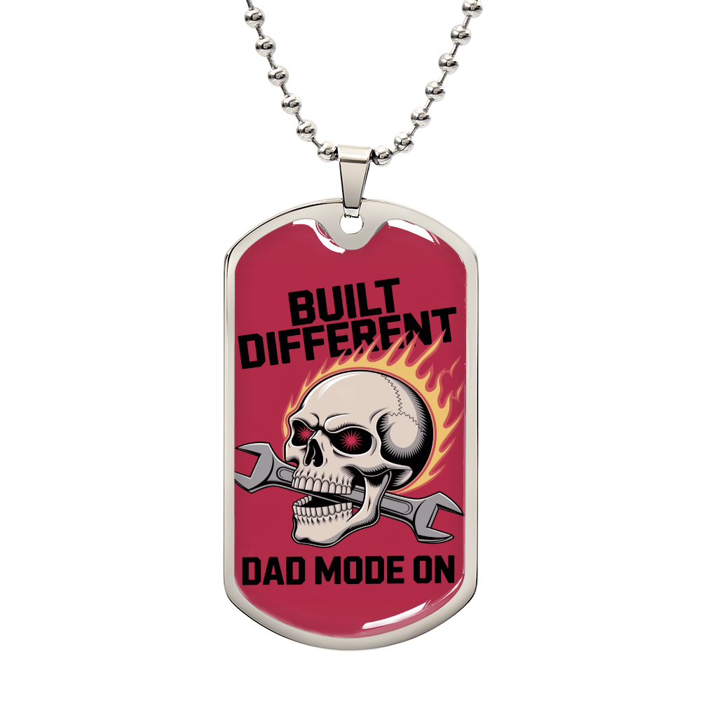 Father gift retirement personalized tag custom necklace fine jewelry