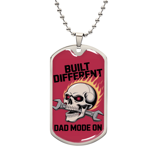 Father gift retirement personalized tag custom necklace fine jewelry