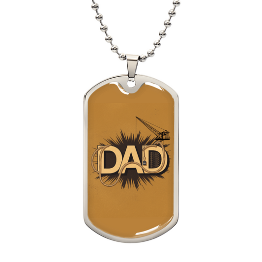 Dad gift retirement personalized coustum necklace