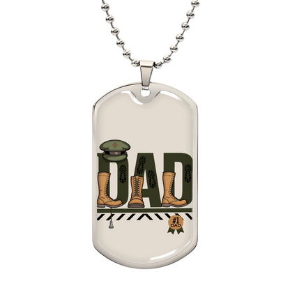 Father gift retirement personalized custom necklace fine jewelry