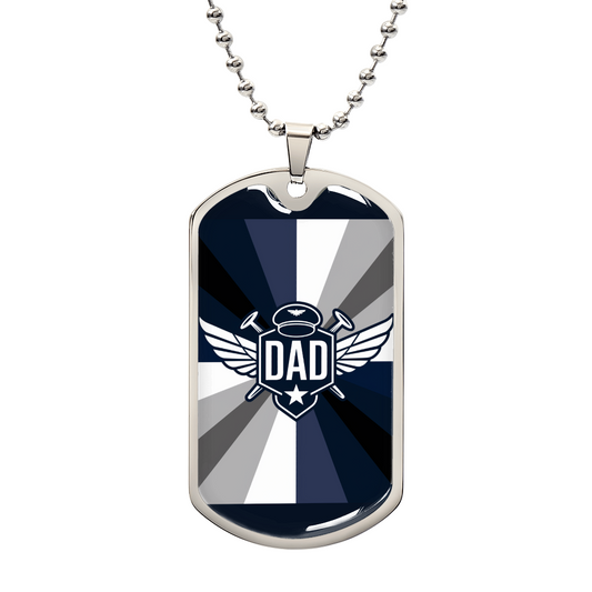 Father gift retirement personalized custom necklace fine jewelry
