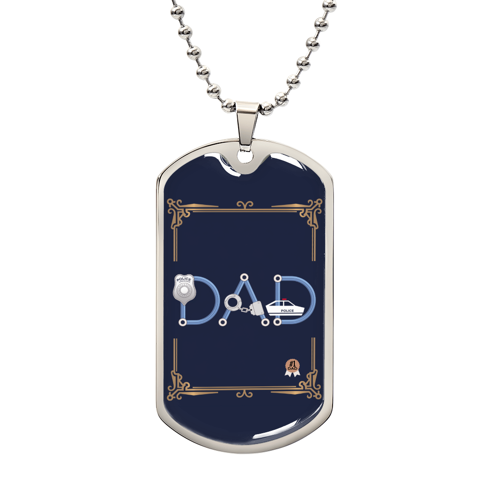 Father gift retirement personalized custom tag