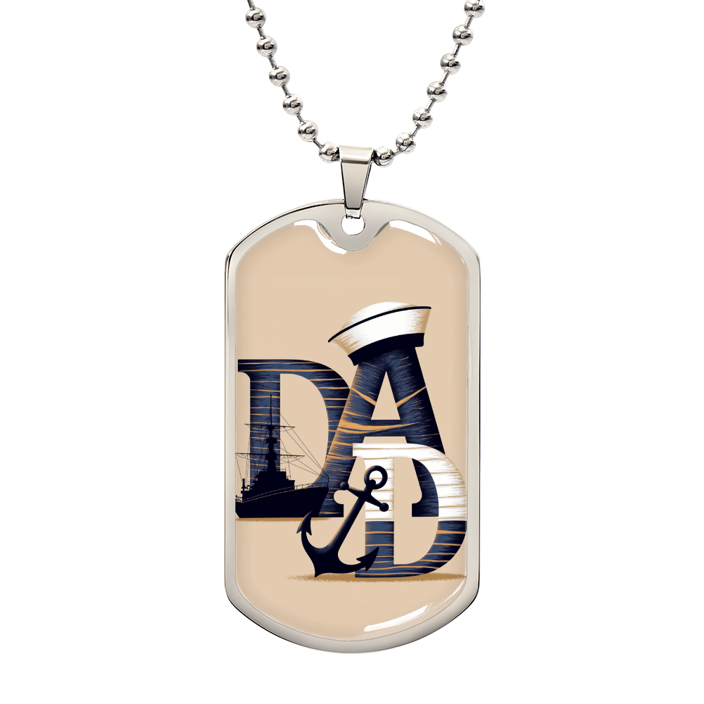Father gift retirement personalized custom necklace fine jewelry