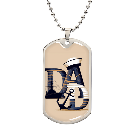 Father gift retirement personalized custom necklace fine jewelry