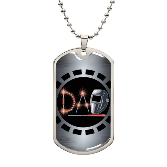 Father's Day Gift| Gifts for Dad| Custom Necklance Military Dog Tag